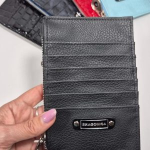 TARJETERO NEGRO LISO